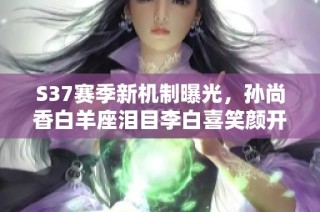 S37赛季新机制曝光，孙尚香白羊座泪目李白喜笑颜开