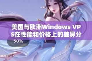 美国与欧洲Windows VPS在性能和价格上的差异分析