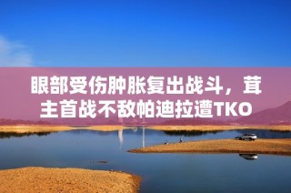 眼部受伤肿胀复出战斗，茸主首战不敌帕迪拉遭TKO