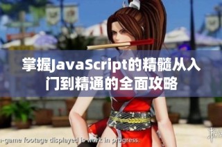 掌握JavaScript的精髓从入门到精通的全面攻略