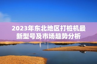 2023年东北地区打桩机最新型号及市场趋势分析