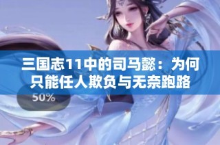 三国志11中的司马懿：为何只能任人欺负与无奈跑路