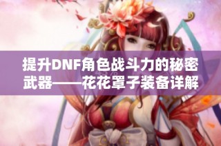 提升DNF角色战斗力的秘密武器——花花罩子装备详解