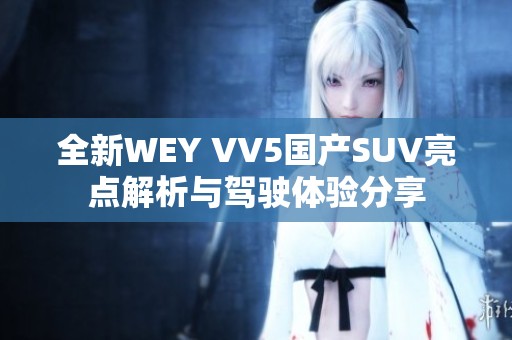 全新WEY VV5国产SUV亮点解析与驾驶体验分享