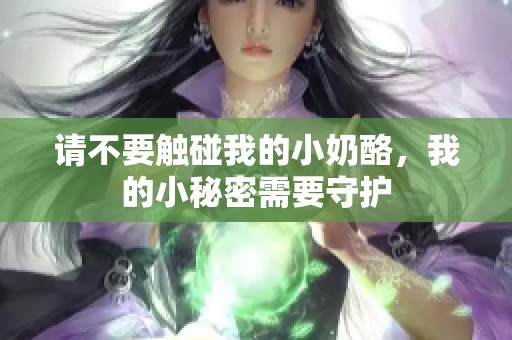 请不要触碰我的小奶酪，我的小秘密需要守护