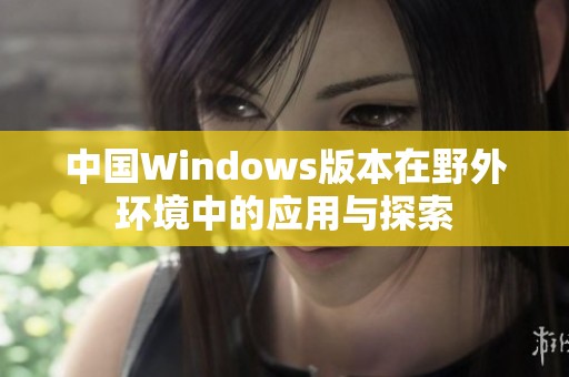 中国Windows版本在野外环境中的应用与探索