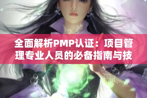 全面解析PMP认证：项目管理专业人员的必备指南与技巧