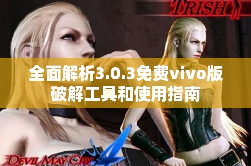 全面解析3.0.3免费vivo版破解工具和使用指南