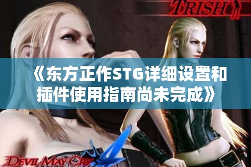 《东方正作STG详细设置和插件使用指南尚未完成》